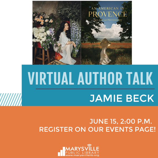 Image for event: Virtual Author Talk: Jamie Beck