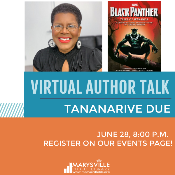 Image for event: Virtual Author Talk: Tananarive Due